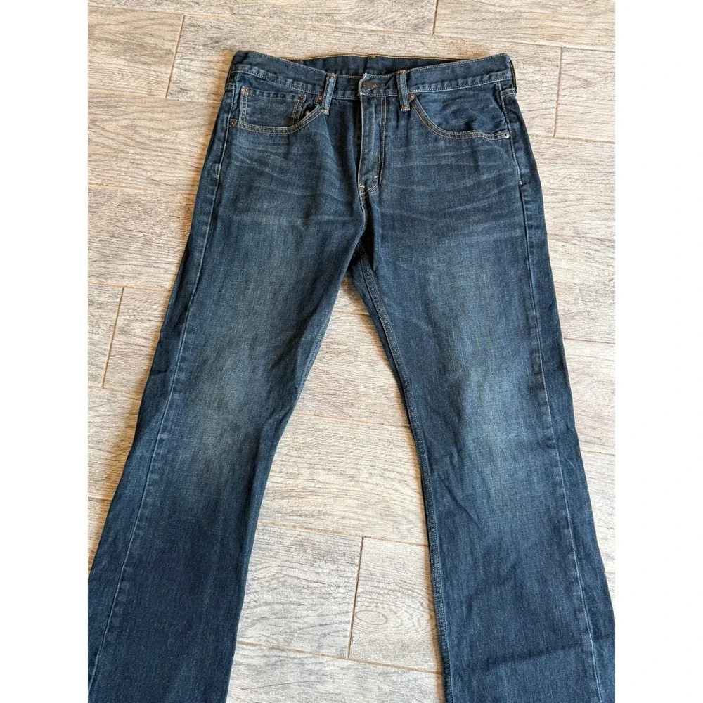 Levi's 527 Slim Bootcut Jeans 34x34 Boot 34 X 34 Denim Mens Levi Strauss
